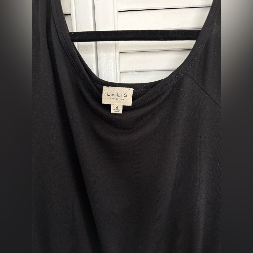 Le Lis Off-the-Shoulder Sweatshirt Jumpsuit Romper | Luxe Cotton Blend | M - Picture 11 of 15